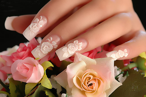 Những mẫu nail 3D đẹp (Sưu tầm) - Phần 1