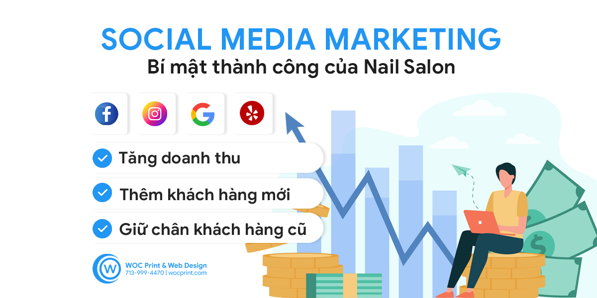 Social Media Marketing - Bí mật thành công của Nail Salon